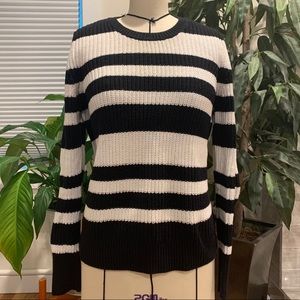 Victoria Secret striped knit sweater